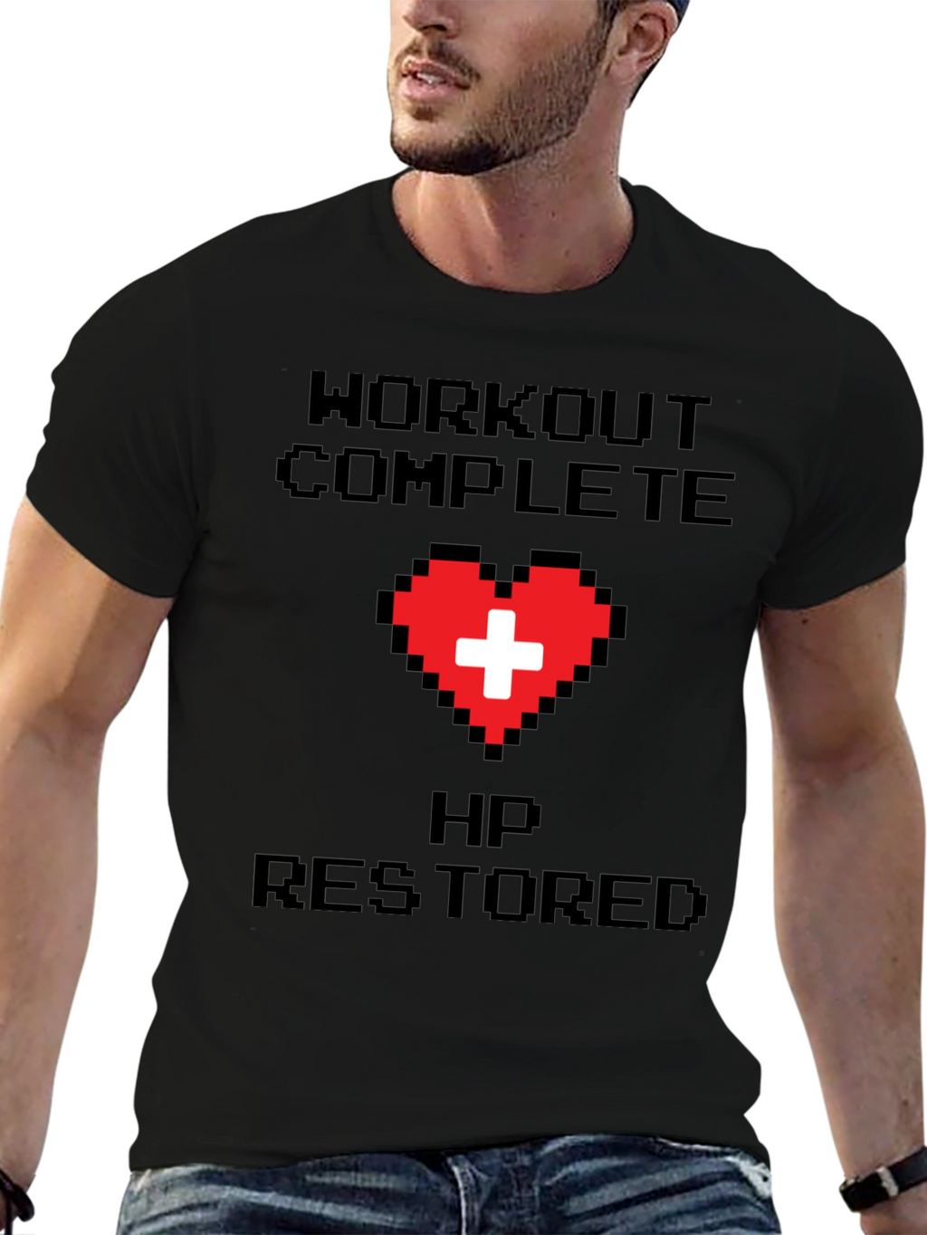 Workout Complete Gamer Tee - HP Restored