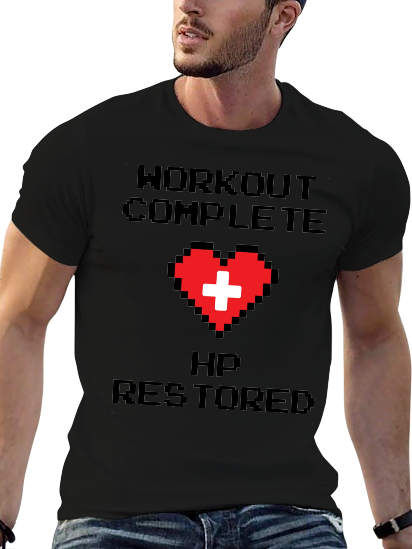 Workout Complete Gamer Tee - HP Restored