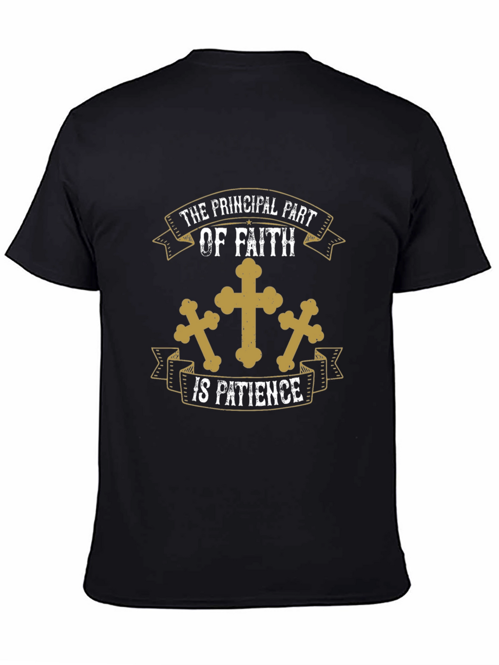 Faith Patience Graphic T-Shirt - Christian Apparel
