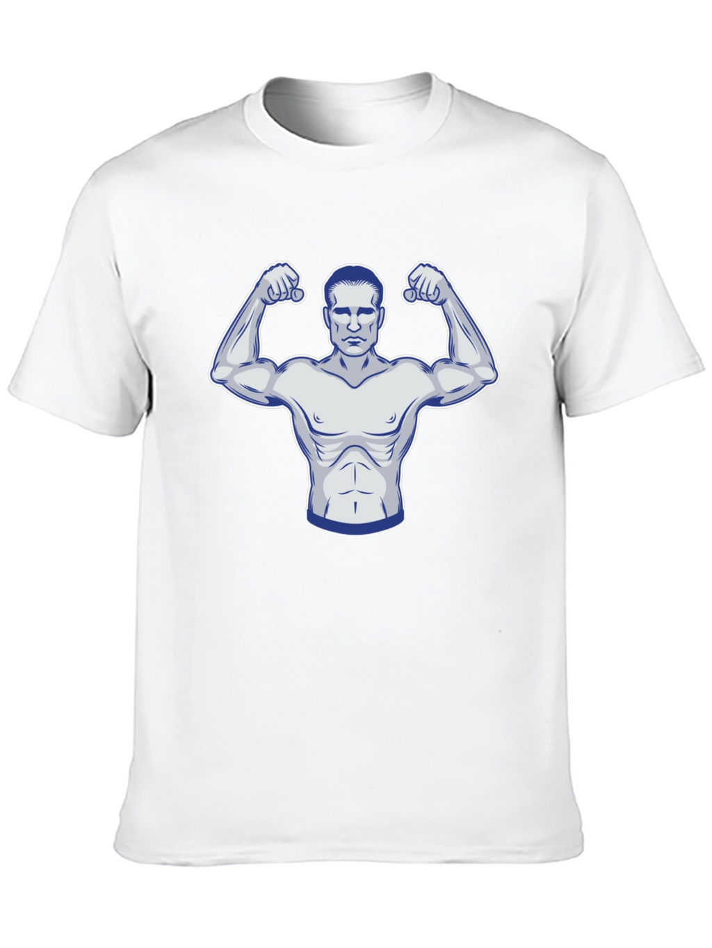 Muscle Man Graphic Tee - Black T-Shirt