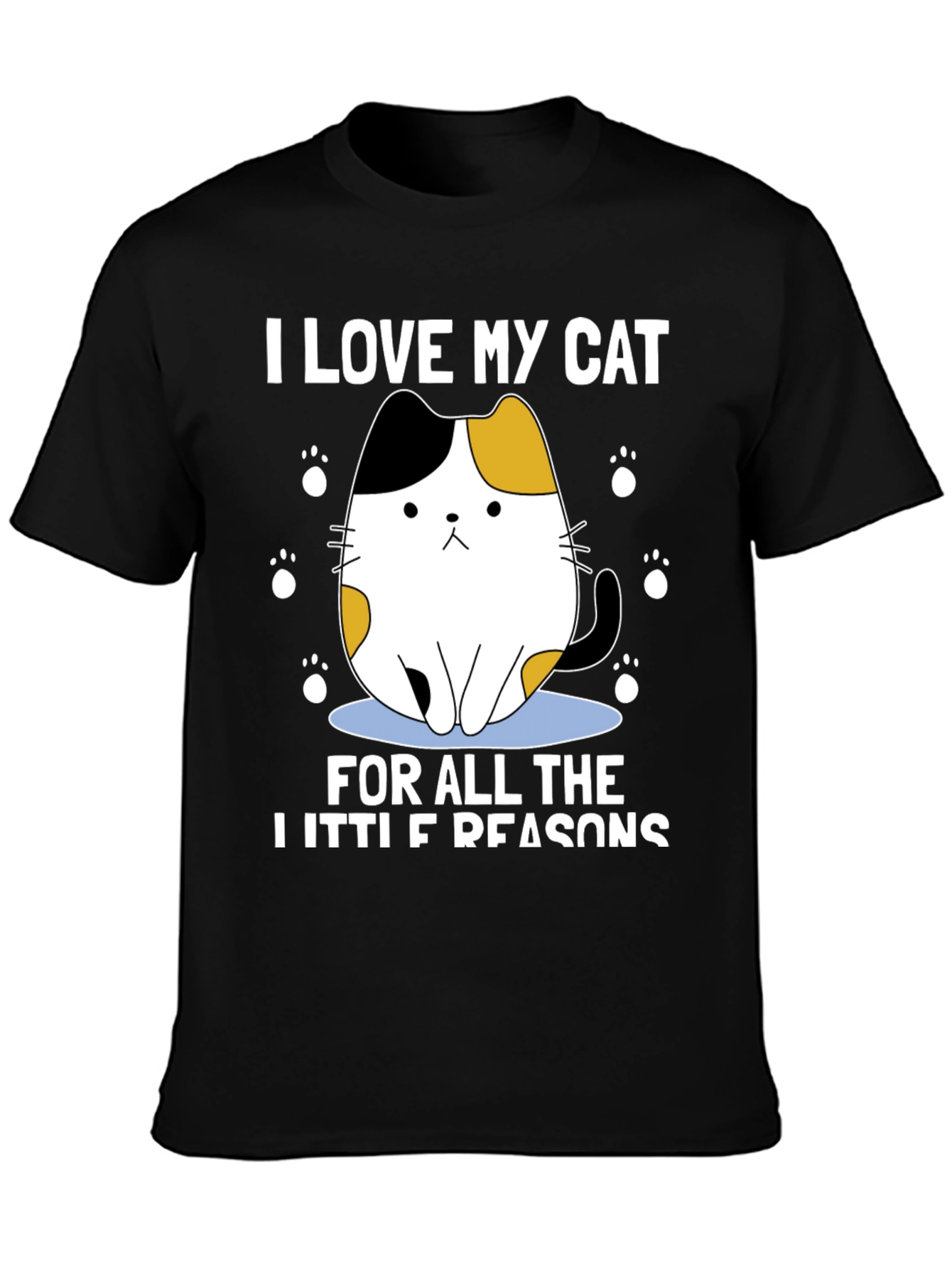 I Love My Cat T-Shirt - Cute Cat Graphic Tee