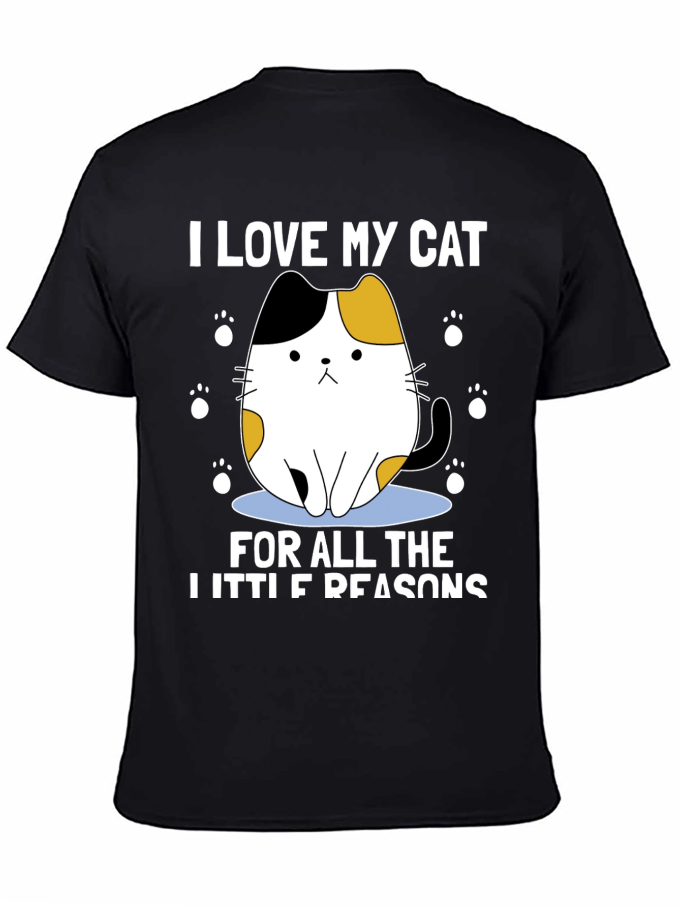 I Love My Cat T-Shirt - Cute Cat Graphic Tee