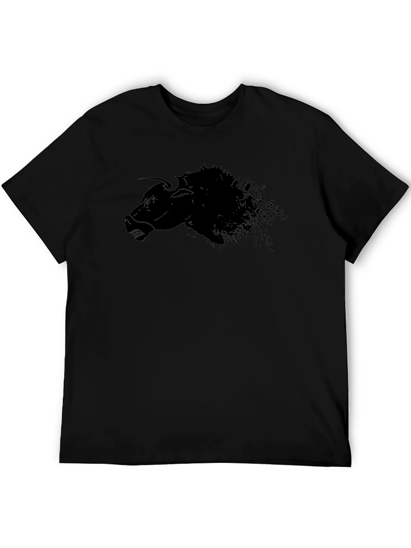 Black Bull Graphic Tee - Bold Style