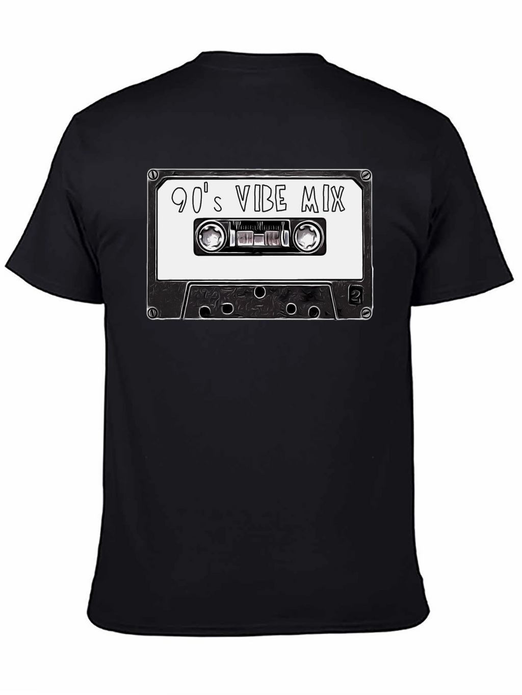 90s Vibe Mix Cassette Tape Graphic T-Shirt