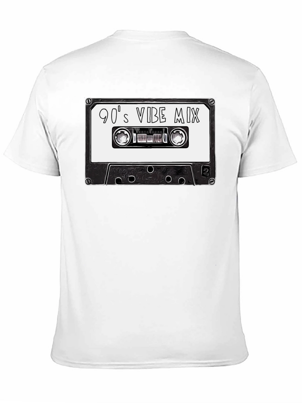 90s Vibe Mix Cassette Tape Graphic T-Shirt