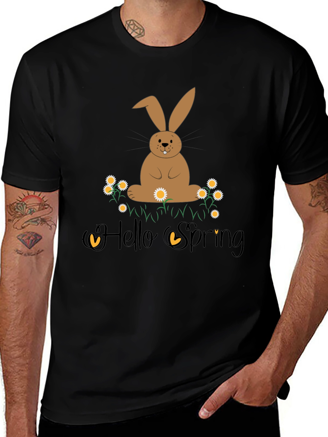 Hello Spring Bunny T-Shirt