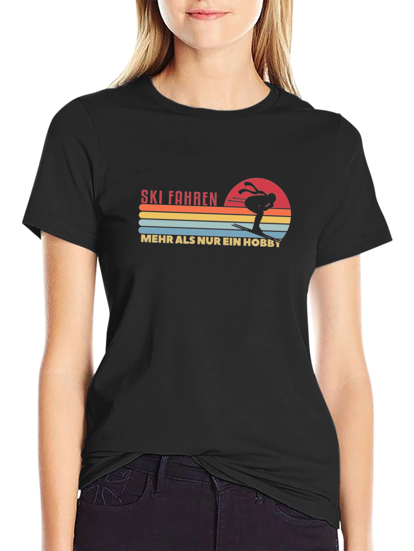 Ski Fahren T-Shirt - More Than a Hobby Tee
