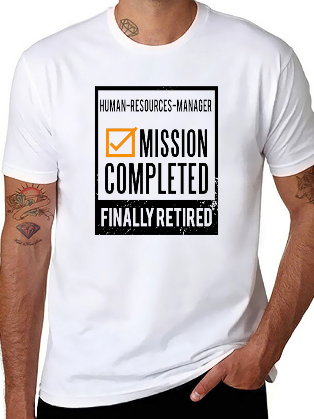 Retired HR Manager T-Shirt: Mission Completed!