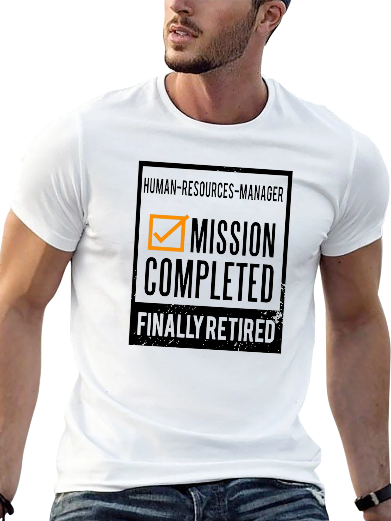 Retired HR Manager T-Shirt: Mission Completed!