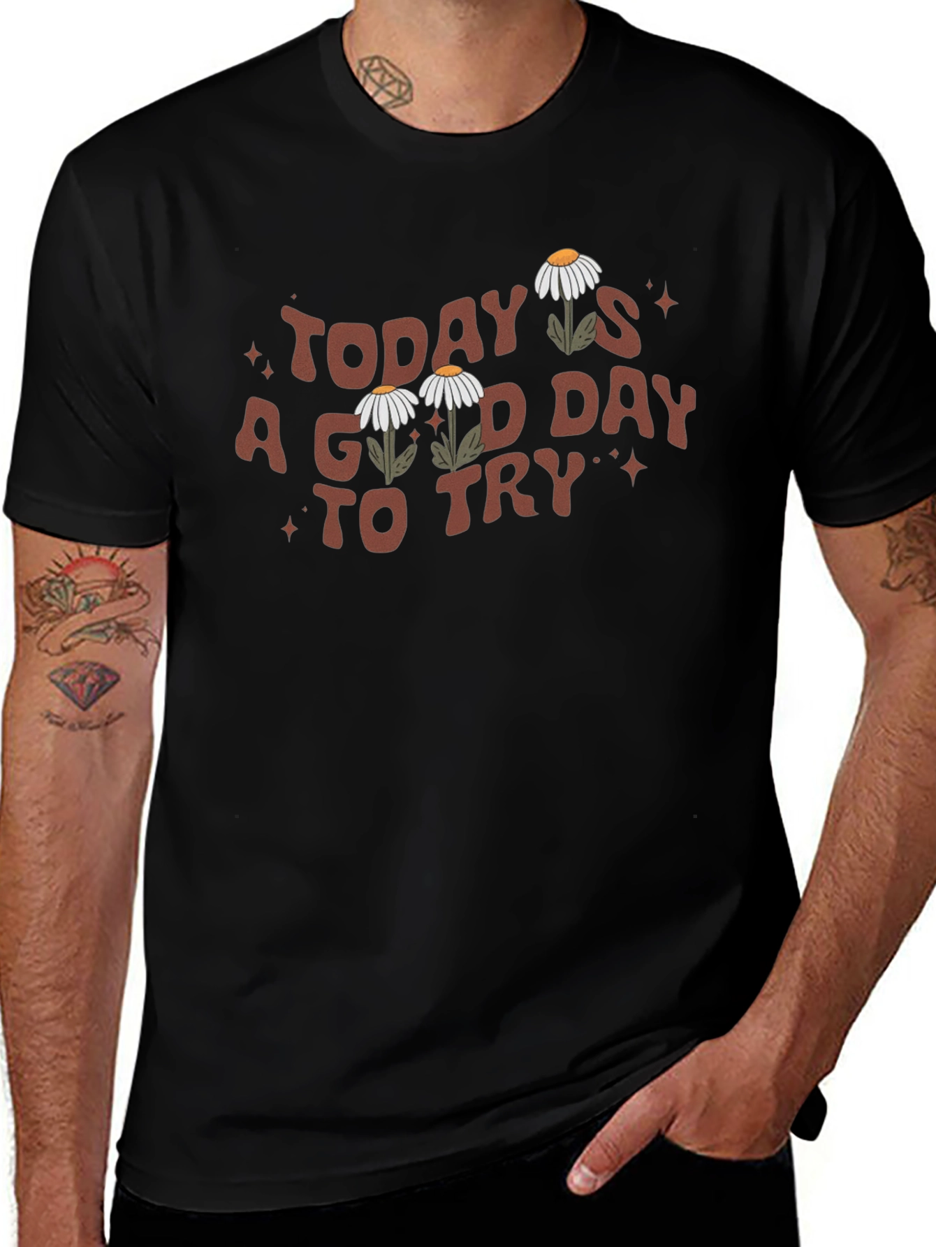 Today is a Good Day to Try Graphic T-Shirt