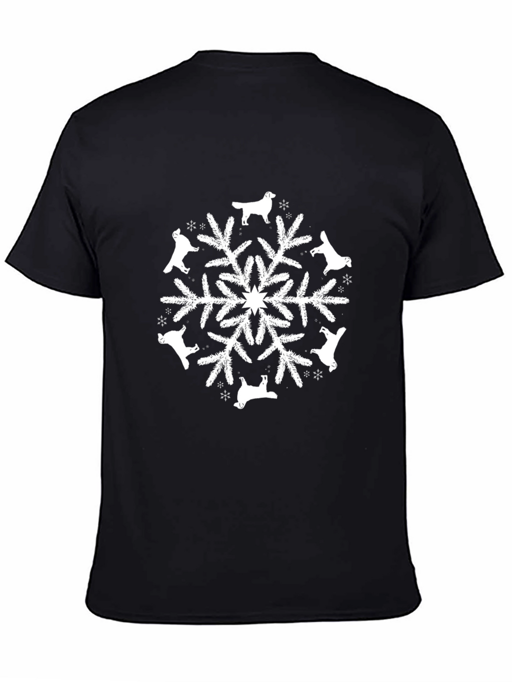 Dog Snowflake Graphic Tee