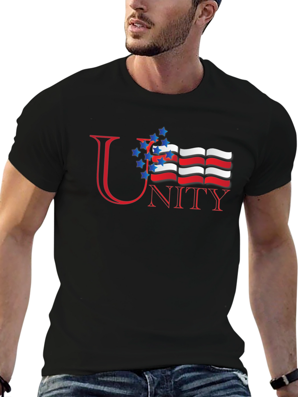 Unity Graphic T-Shirt - Patriotic Style