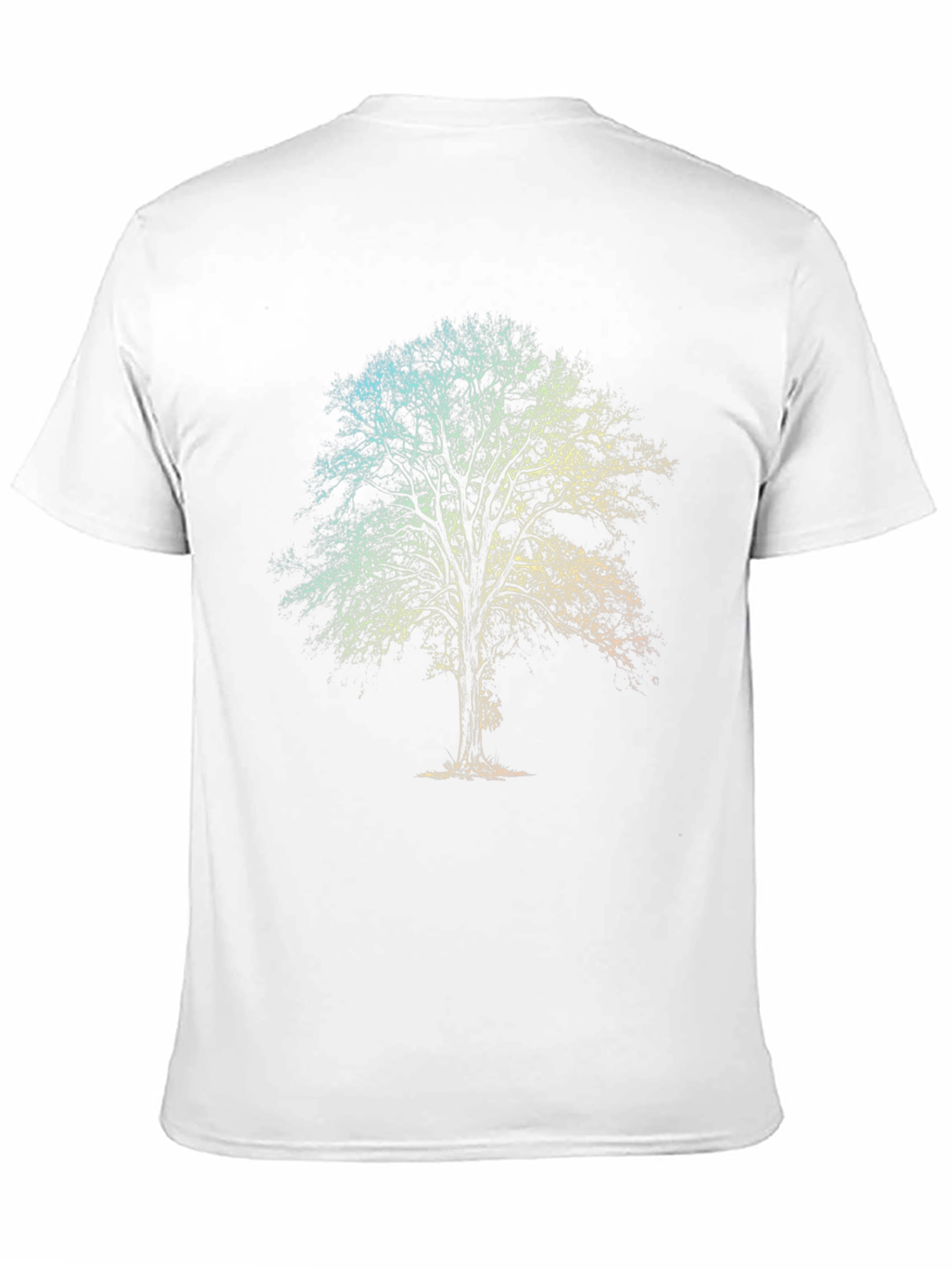 Nature Tree Graphic Tee - Mens Black T-Shirt