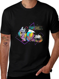 Retro Chinchilla Graphic Tee - Unique Design!