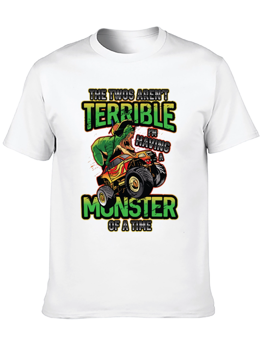Monster Truck Dinosaur T-Shirt