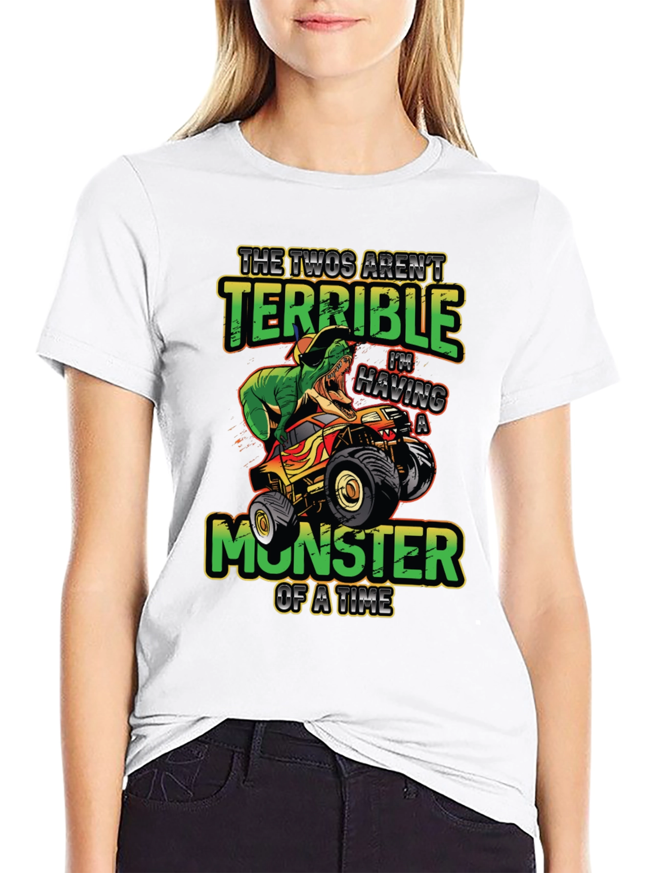 Monster Truck Dinosaur T-Shirt