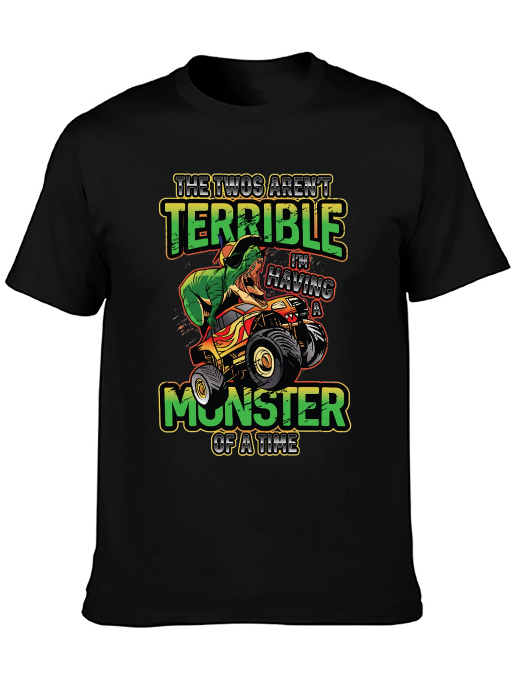 Monster Truck Dinosaur T-Shirt
