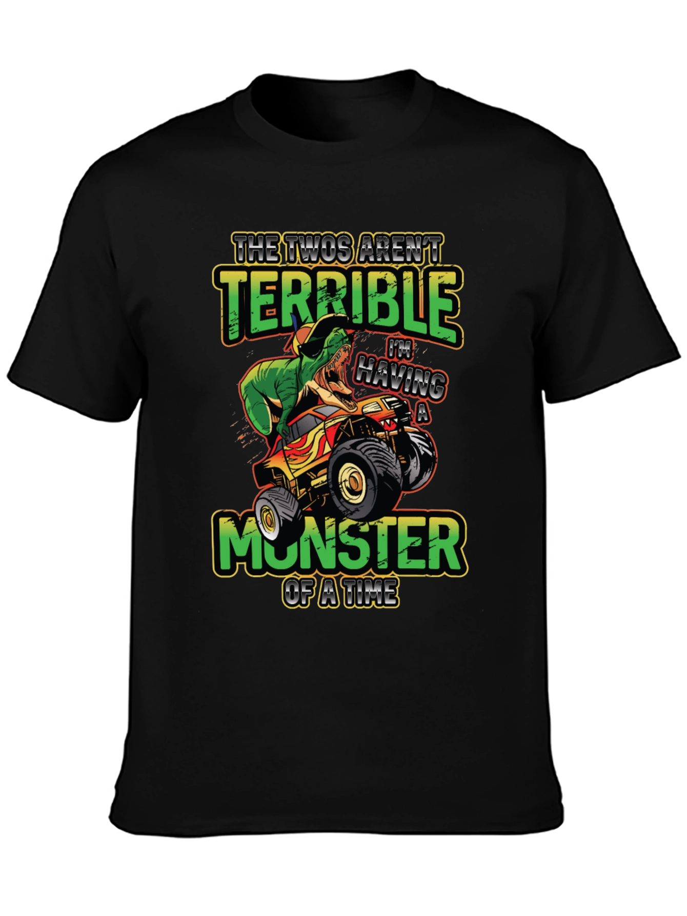 Monster Truck Dinosaur T-Shirt