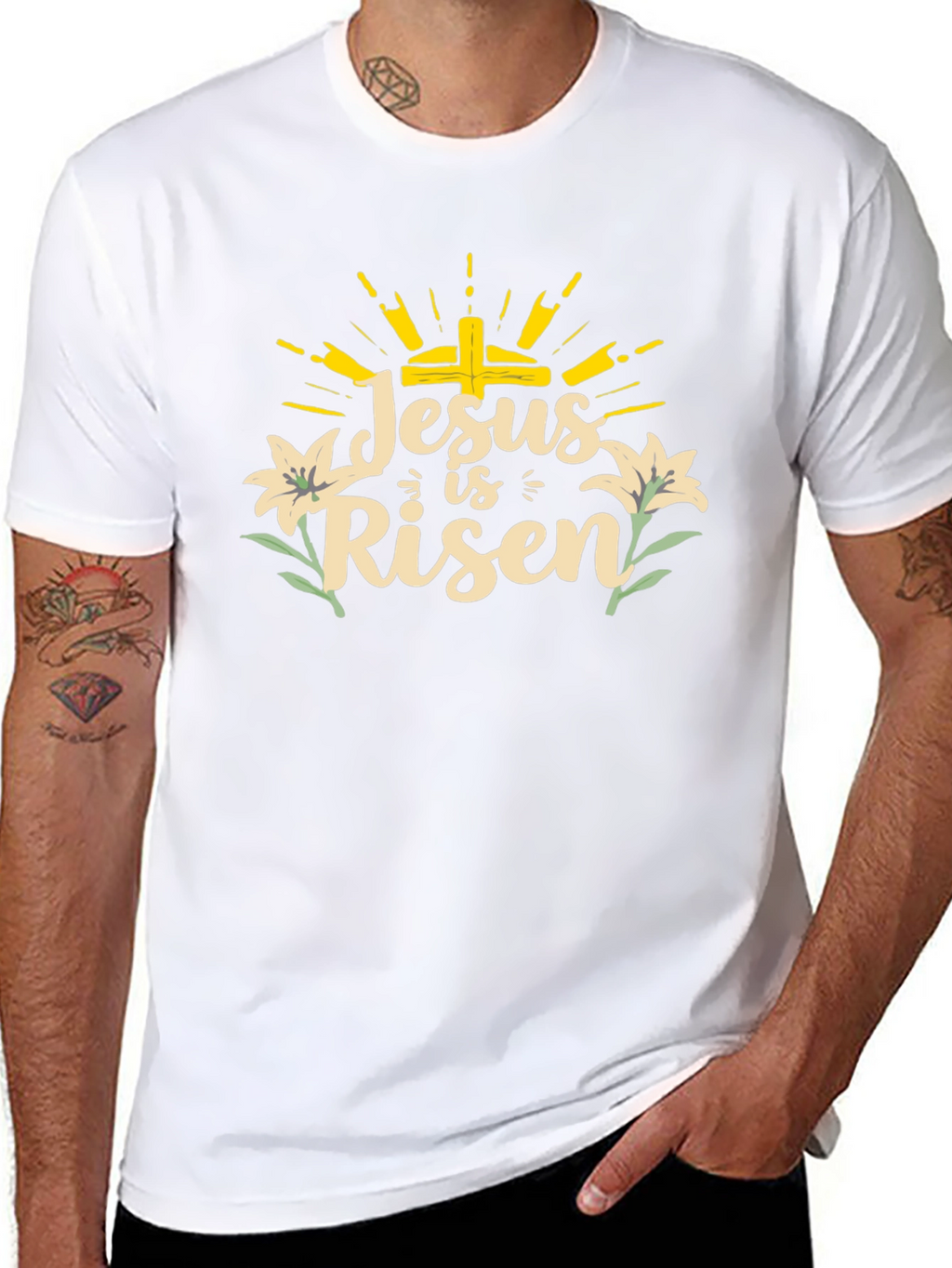 Jesus is Risen Graphic T-Shirt
