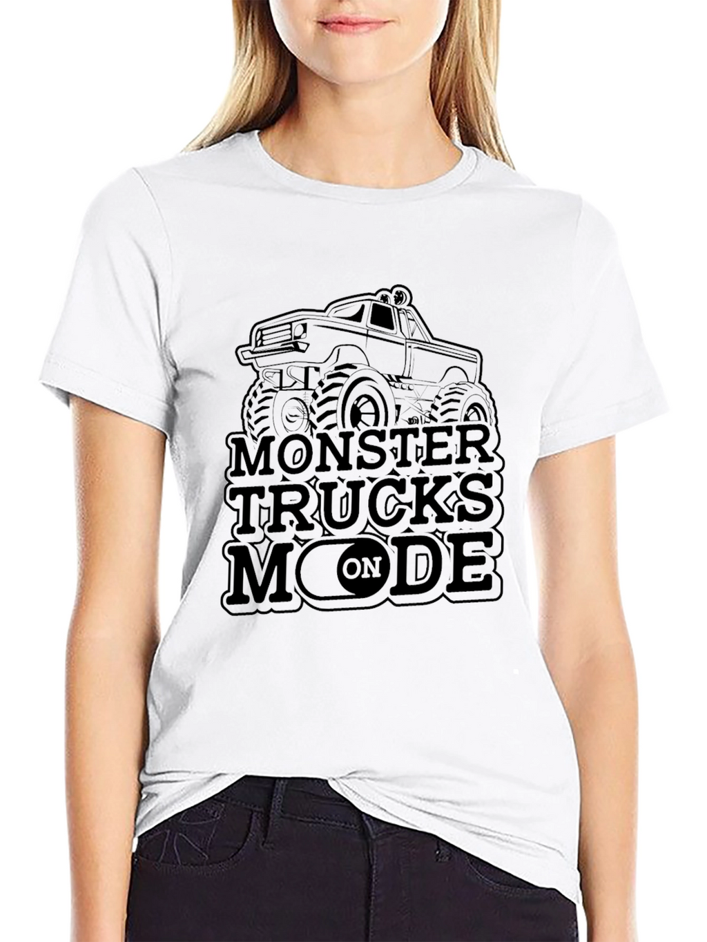 Monster Trucks On Mode T-Shirt