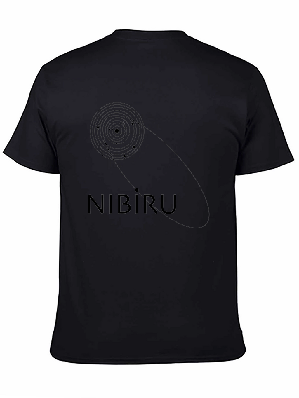 Nibiru Planet X Graphic T-Shirt - Black