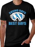 Skiing Days T-Shirt - Best Days Ever
