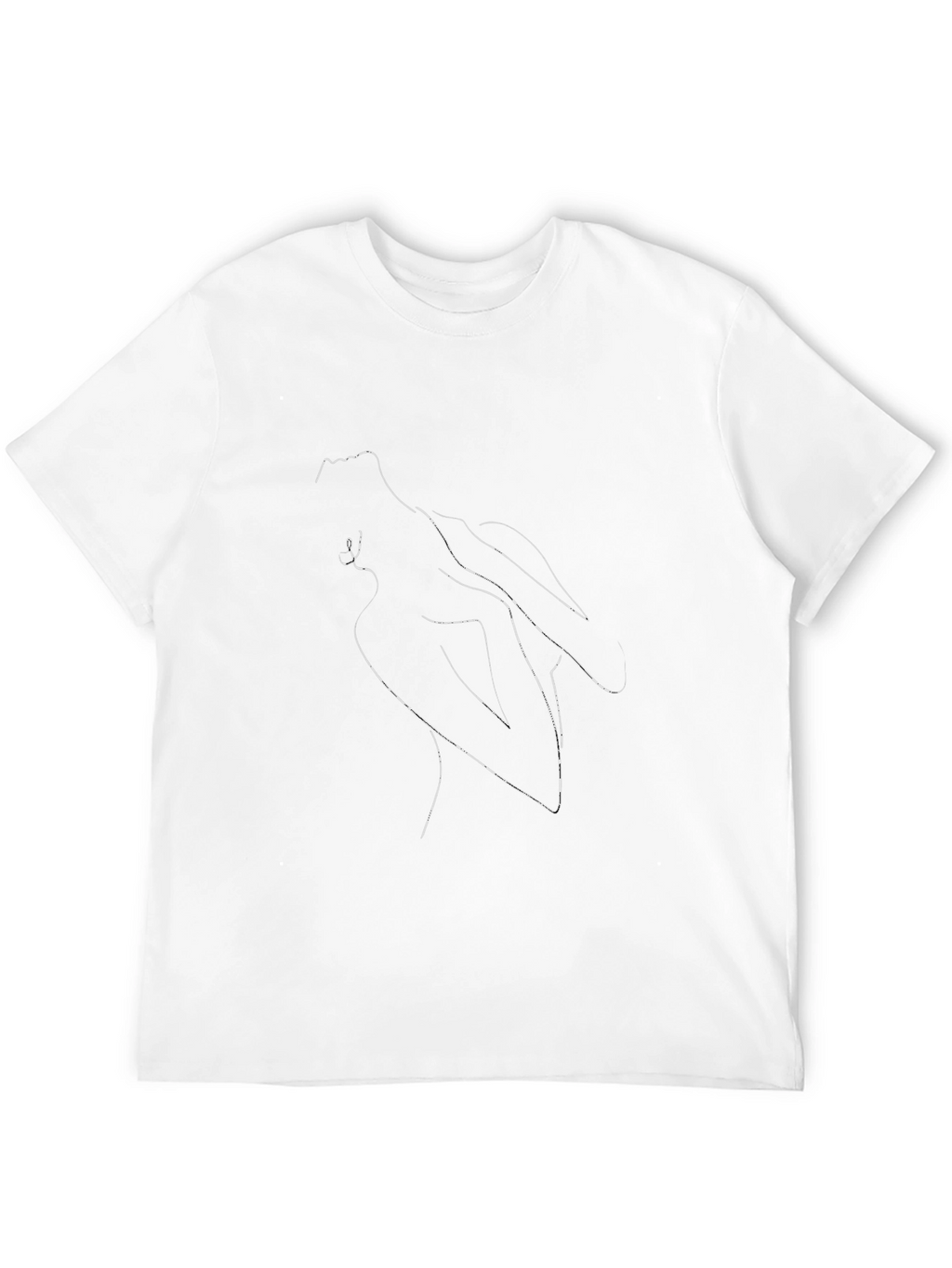 Minimalist Art Print Black T-Shirt