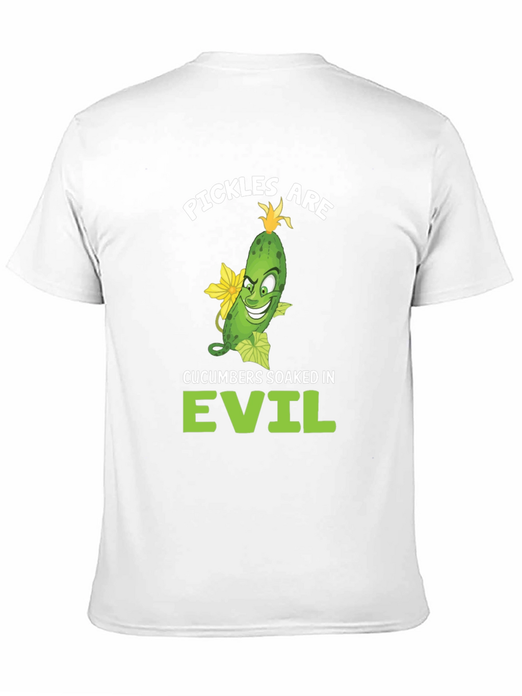 Pickles are Evil T-Shirt - Funny Food Humor