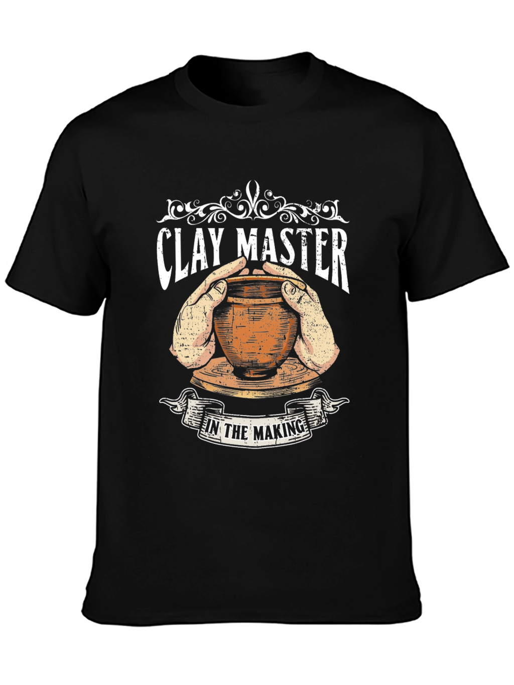 Clay Master Pottery T-Shirt - Unique Artisan Design