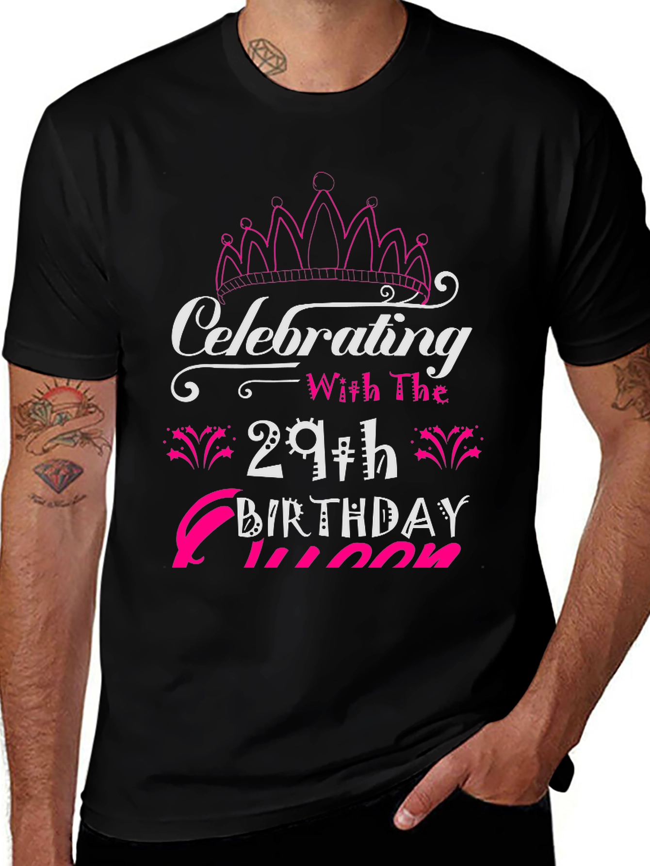 29th Birthday Queen T-Shirt - Celebrate in Style!