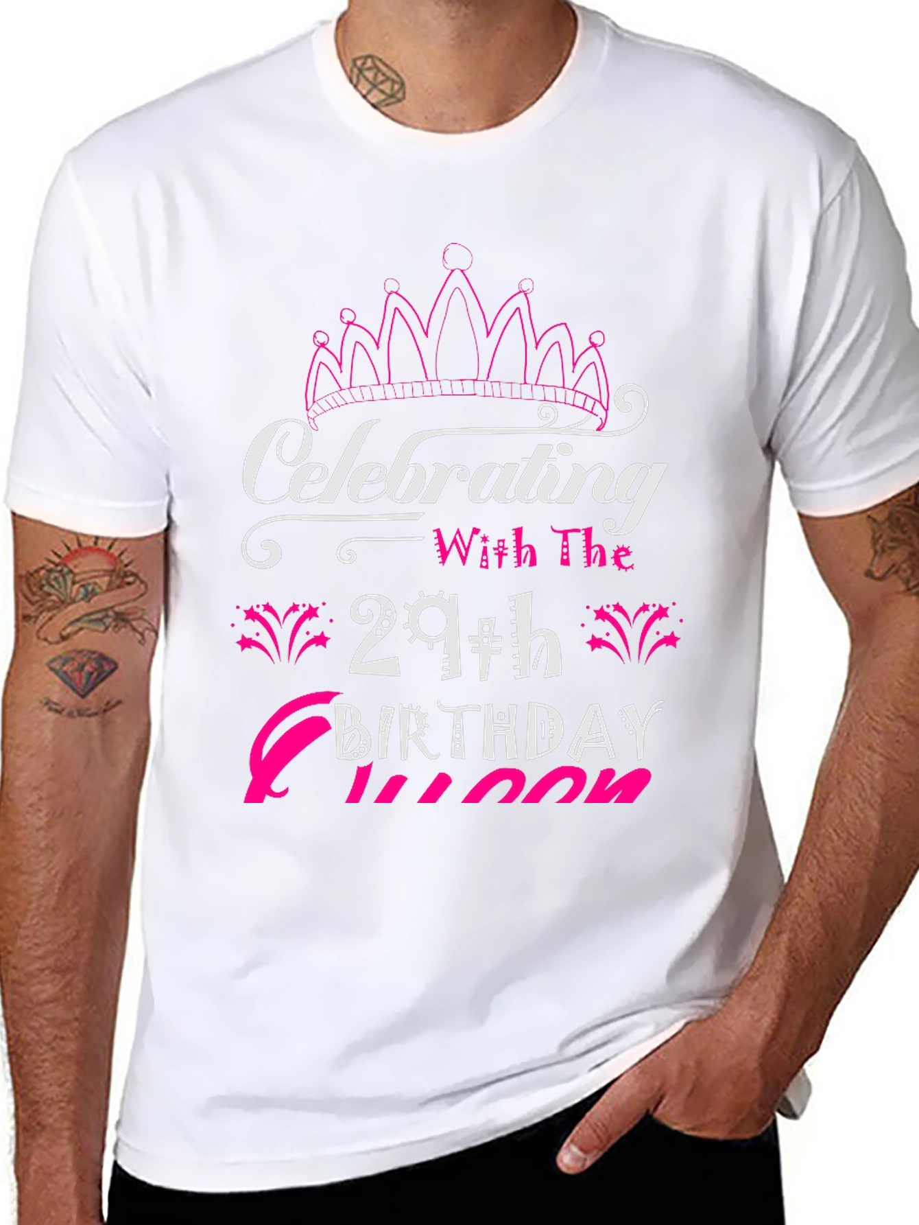 29th Birthday Queen T-Shirt - Celebrate in Style!