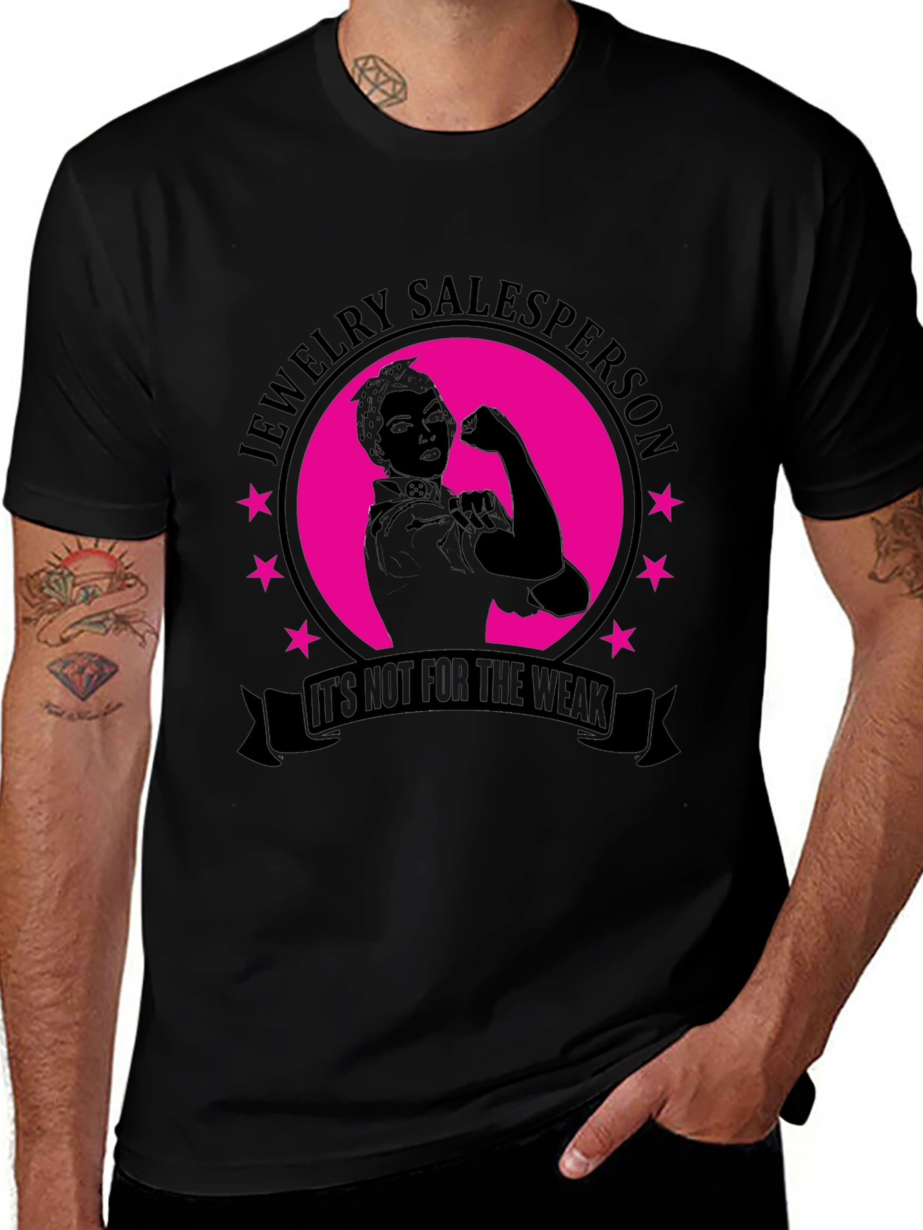 Jewelry Salesperson Graphic T-Shirt - Its Not For The Weak
