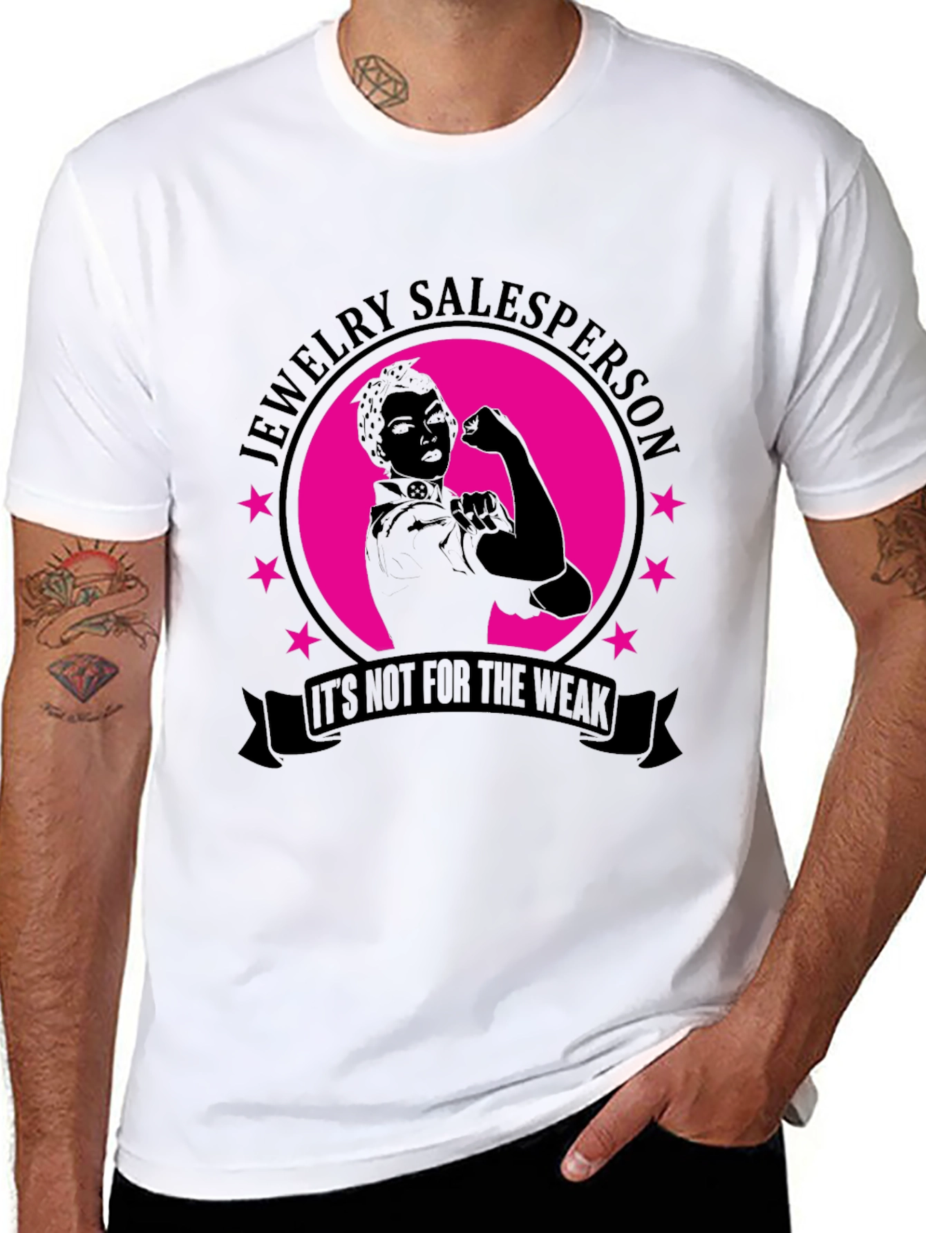 Jewelry Salesperson Graphic T-Shirt - Its Not For The Weak