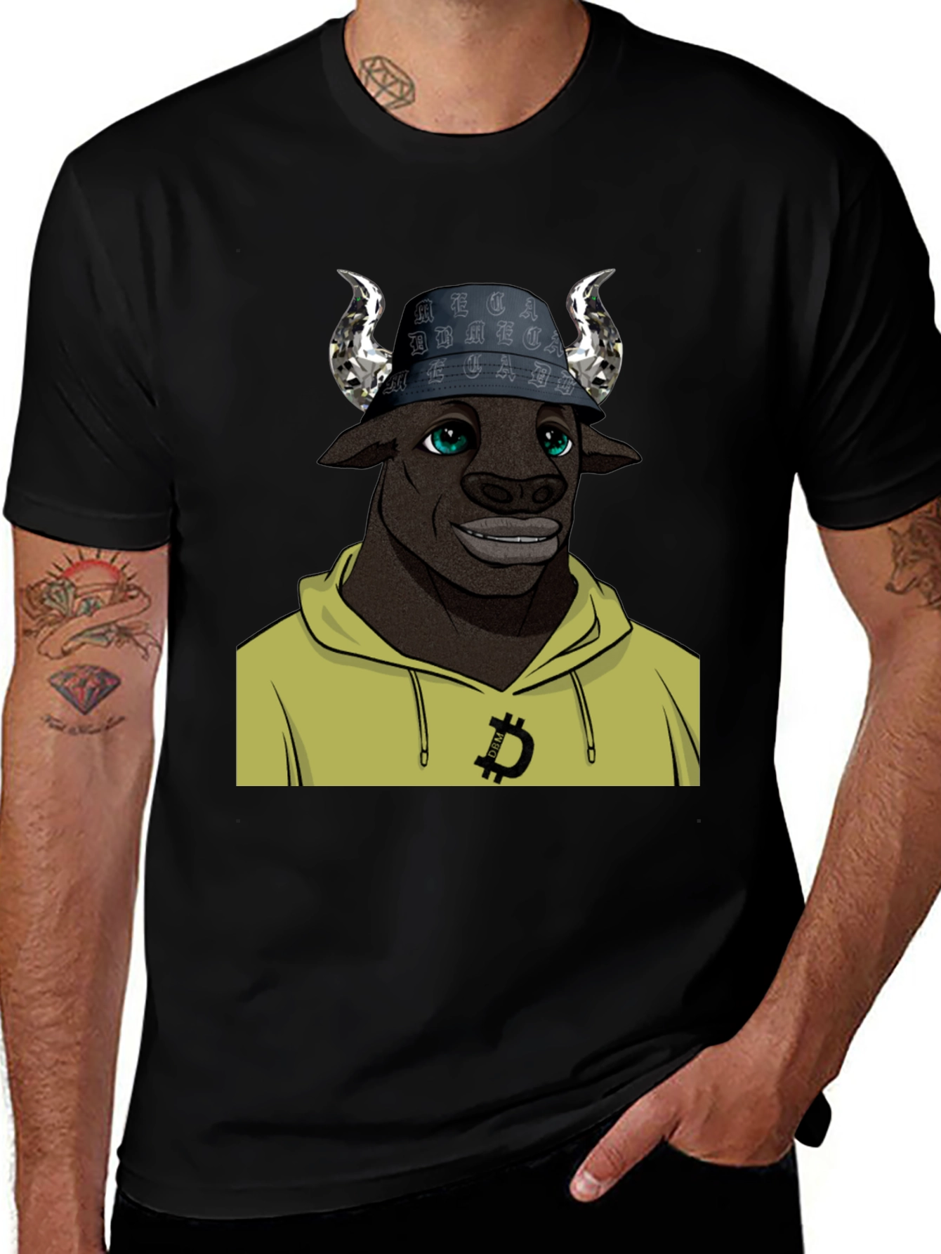 Bitcoin Bull T-Shirt - Crypto Investor Apparel