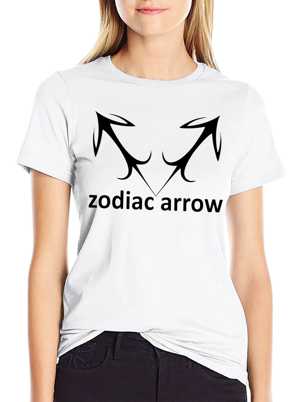 Zodiac Arrow Black T-Shirt