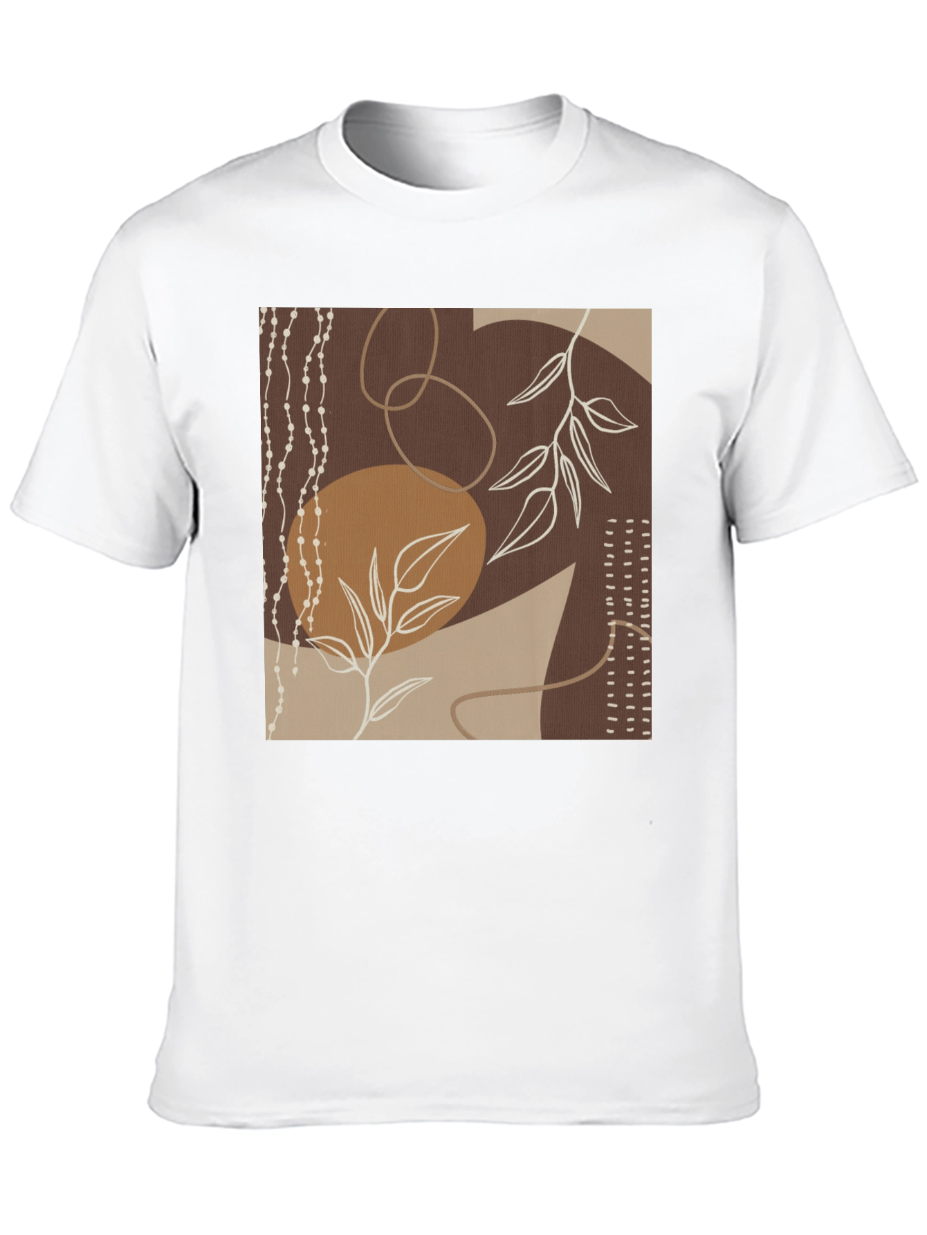 Abstract Art Black Graphic Tee