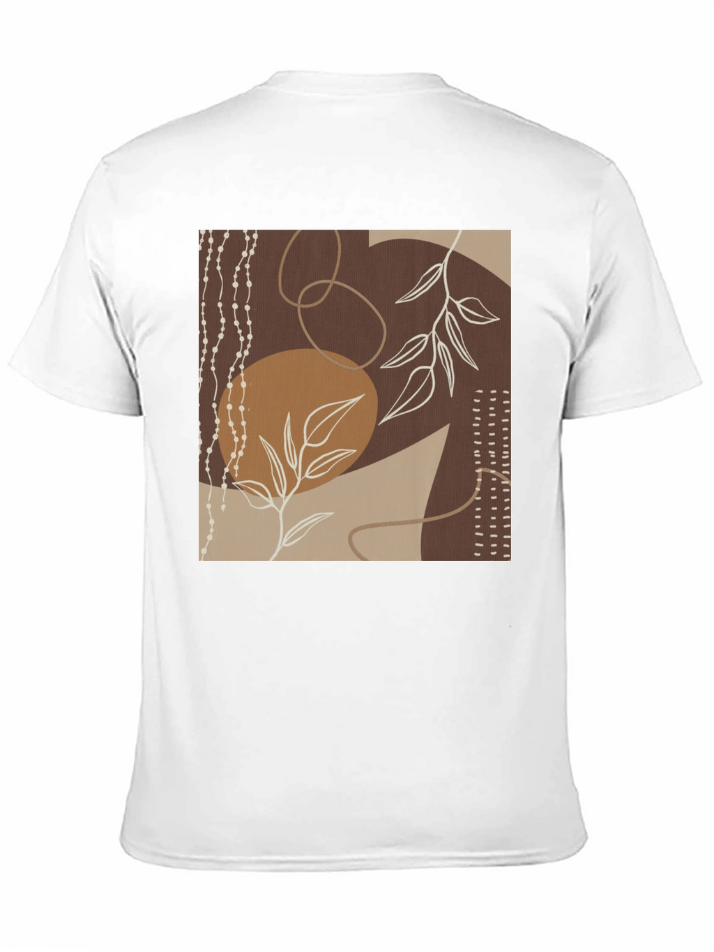 Abstract Art Black Graphic Tee