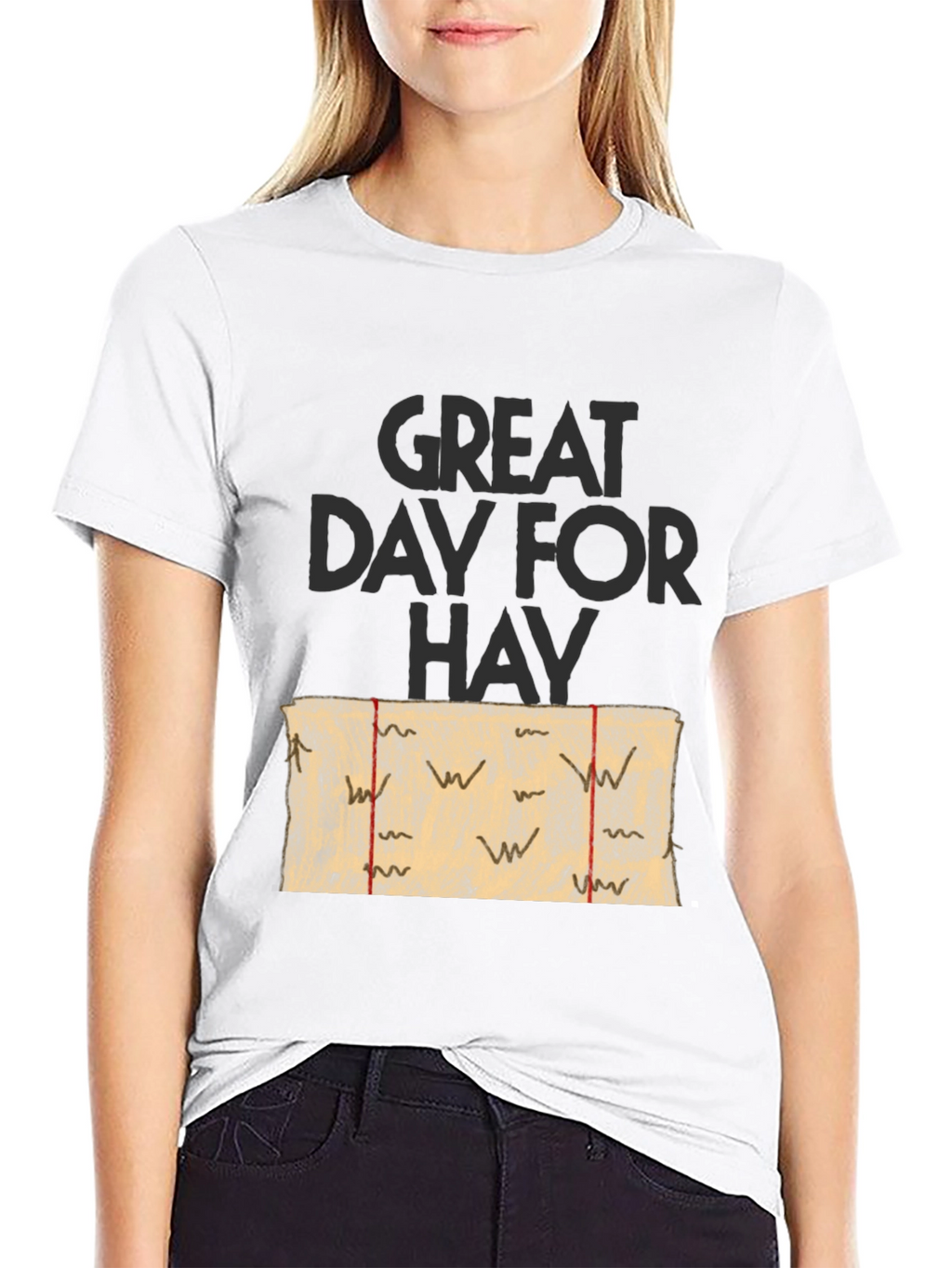 Great Day For Hay T-Shirt Novelty Tee