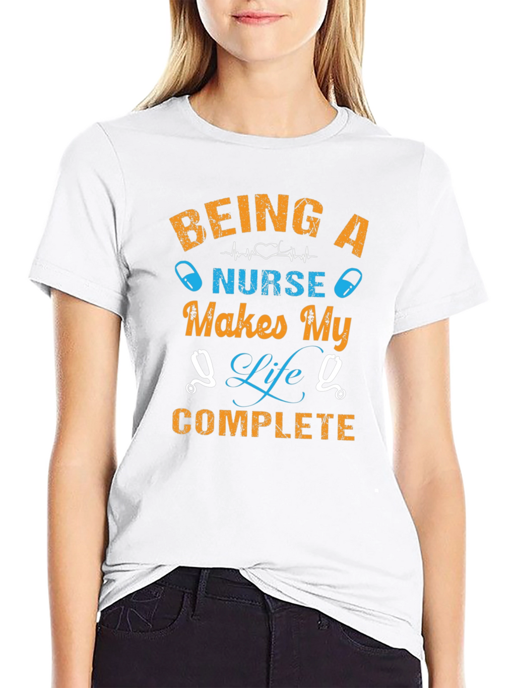 Being A Nurse Makes My Life Complete T-Shirt