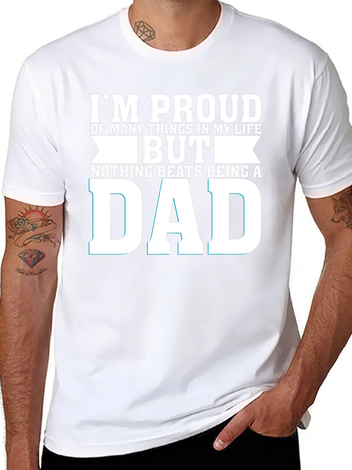 Proud Dad T-Shirt - Fathers Day Gift