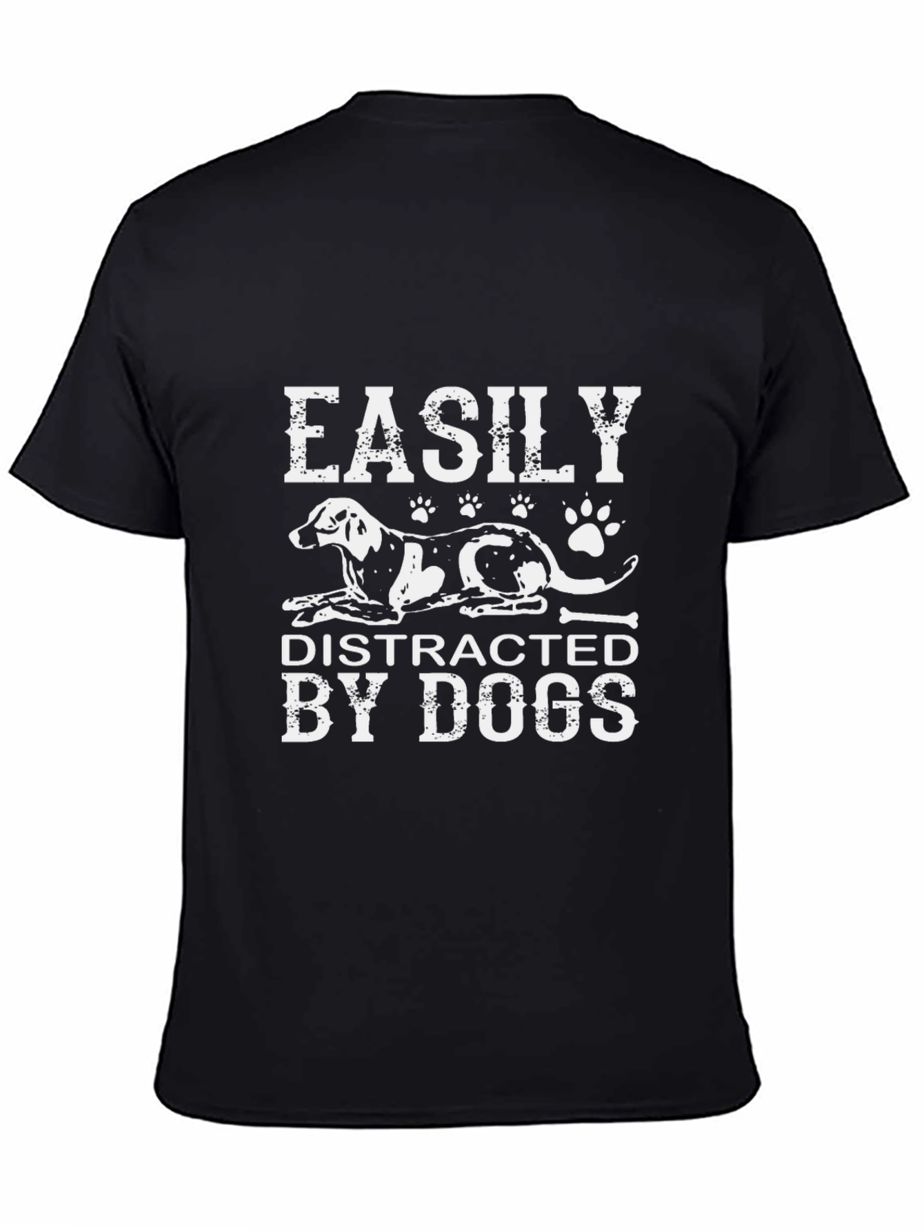 Easily Distracted By Dogs Graphic Tee