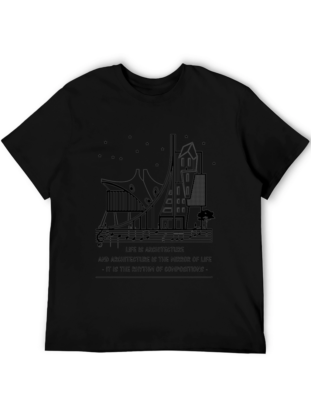Architecture & Music T-Shirt