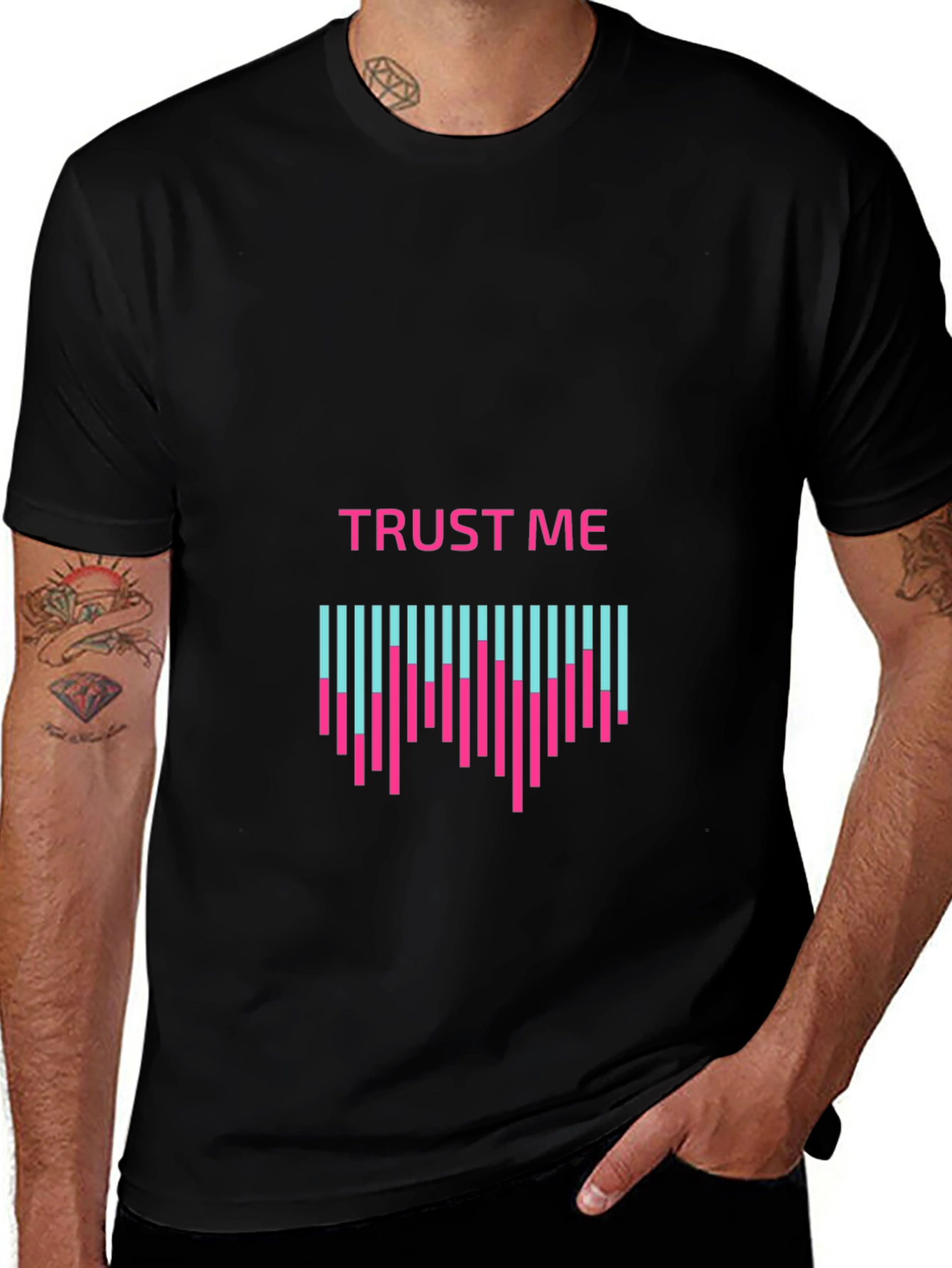 Trust Me Graphic Tee - Soft Cotton Blend