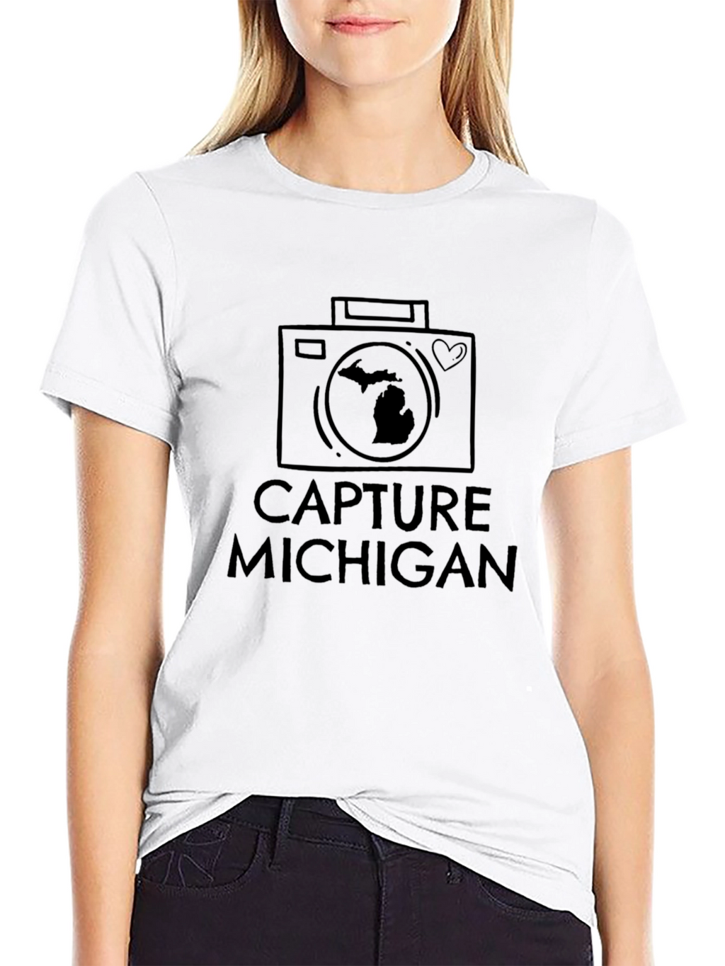 Capture Michigan T-Shirt - Photographer Gift
