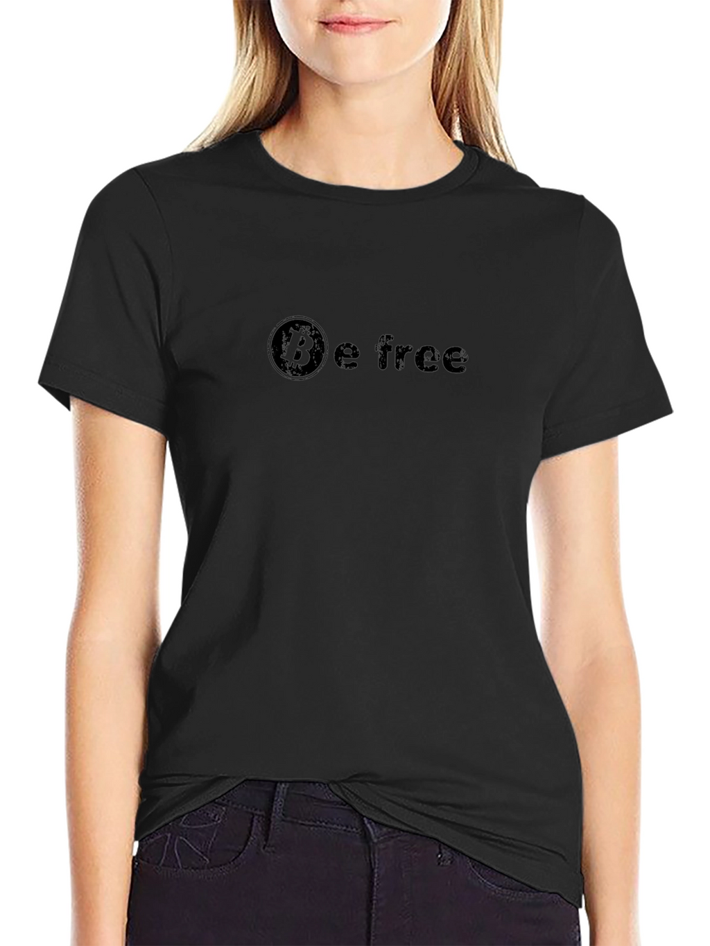 Bitcoin Be Free Black T-Shirt