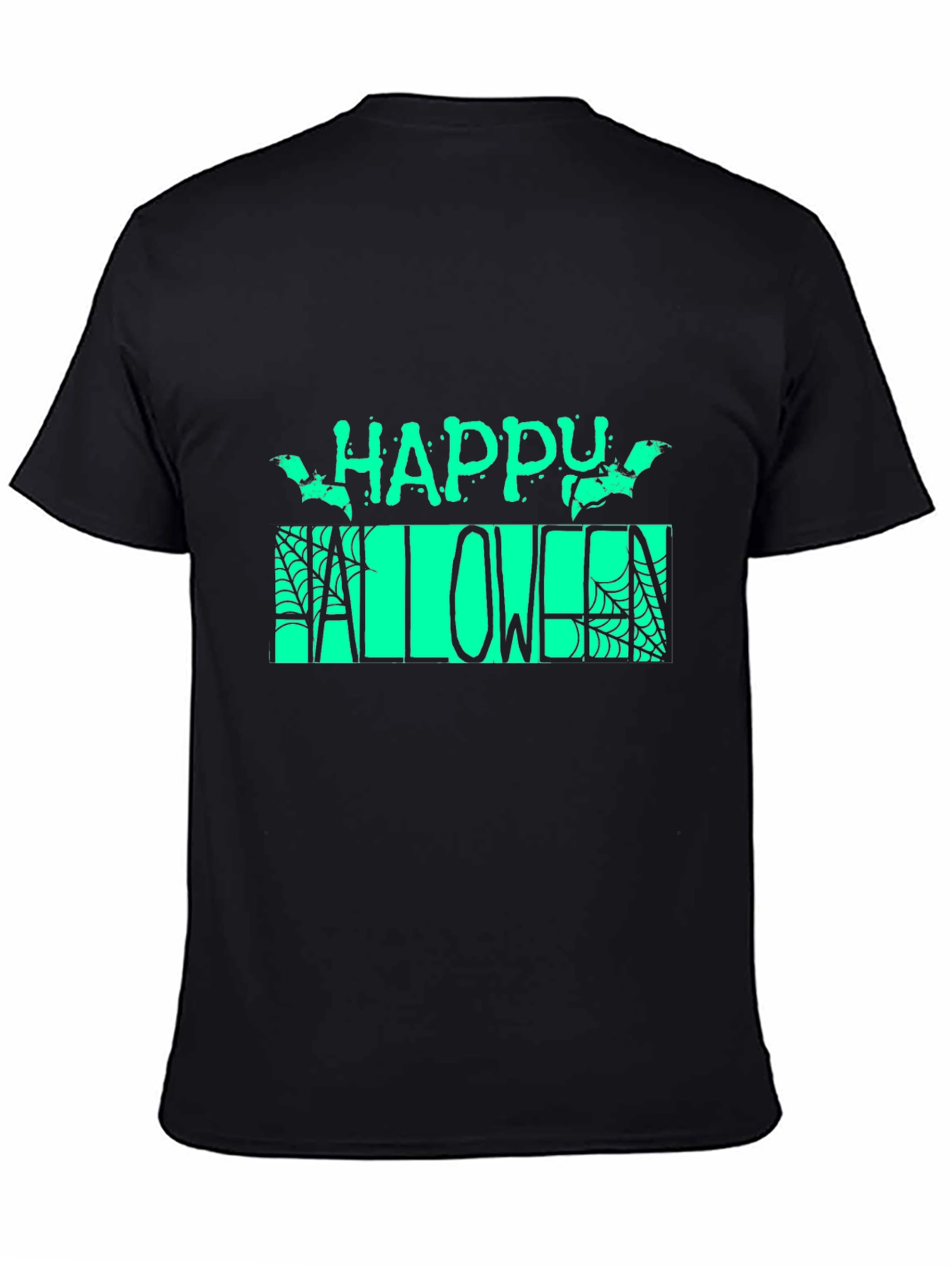 Happy Halloween Black T-Shirt