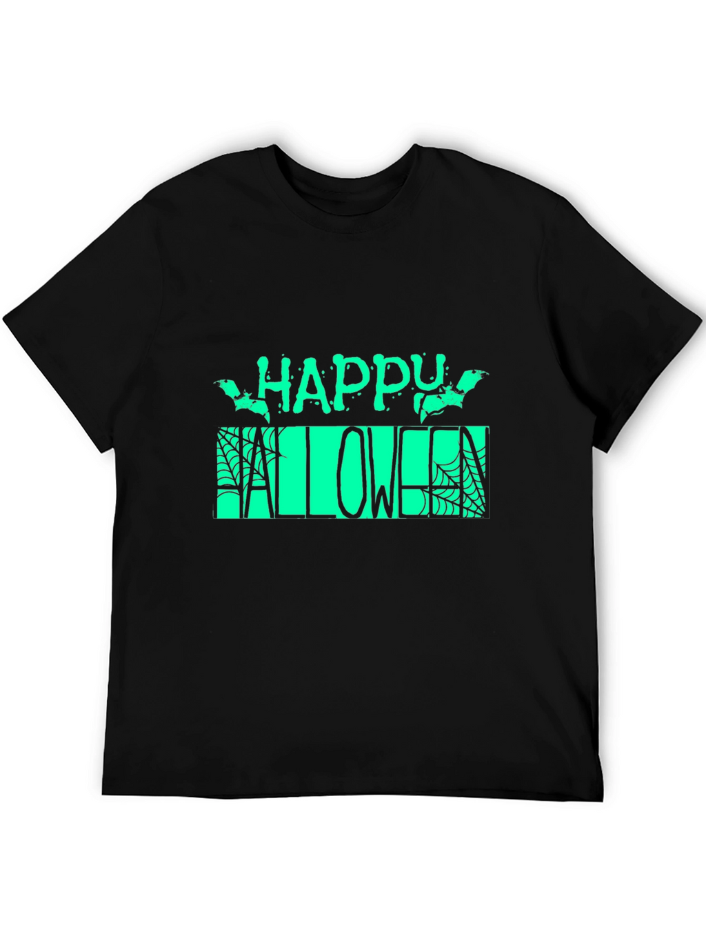 Happy Halloween Black T-Shirt