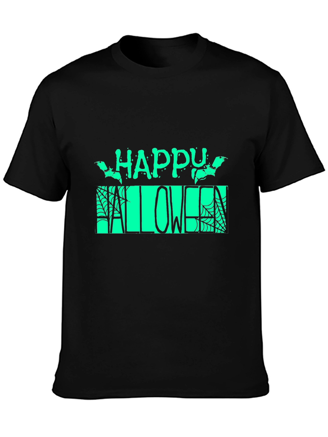 Happy Halloween Black T-Shirt