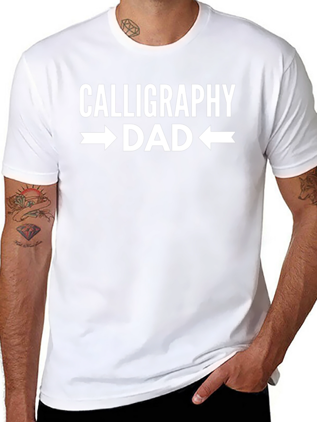 Calligraphy Dad Funny T-Shirt