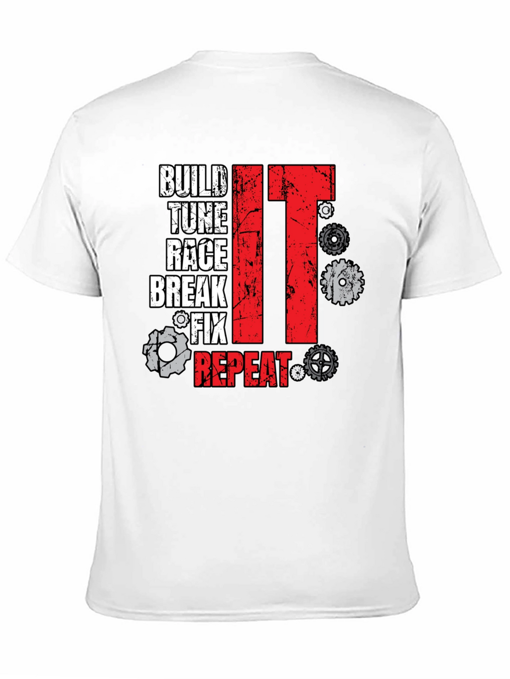 Build Tune Race Repeat T-Shirt
